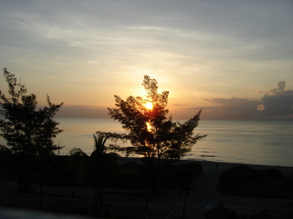 Sonnenaufgang Atlantik, Miami