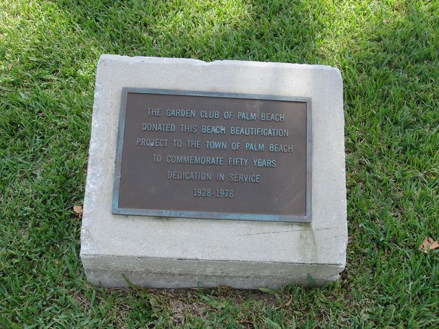 Palm Beach Denkmal