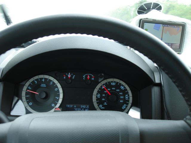 langsam fahren!