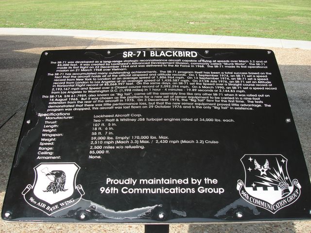 SR-71 Blackbird