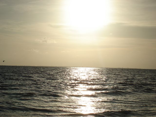 Sonnenuntergang am Outrigger
