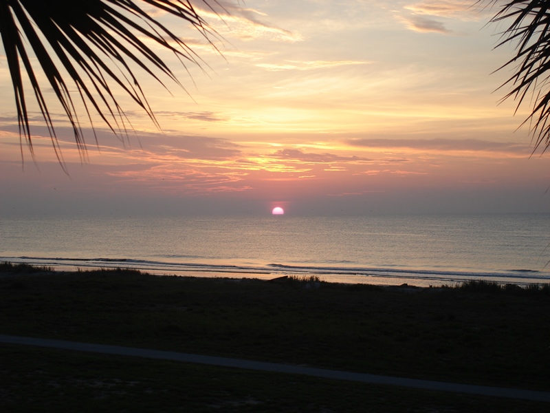 Sonnenaufgang auf Jekyll Island