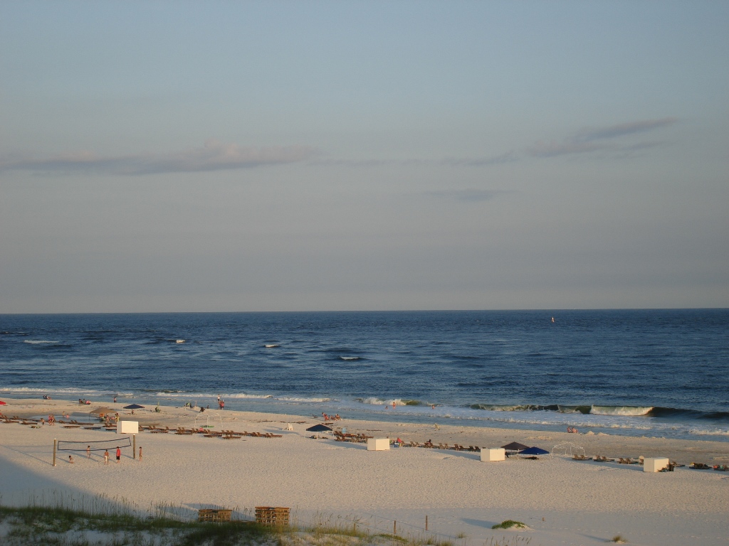 Sonnenuntergang Orange Beach Sonnenuntergang Orange Beach