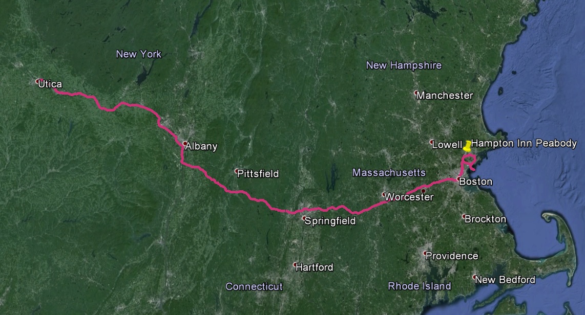 Track Utica - Boston Track Utica - Boston