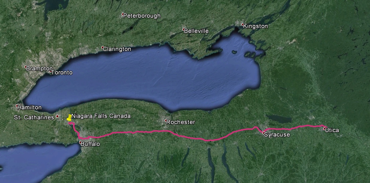 Track Niagara Falls - Buffalo - Utica Track Niagara Falls - Buffalo - Utica