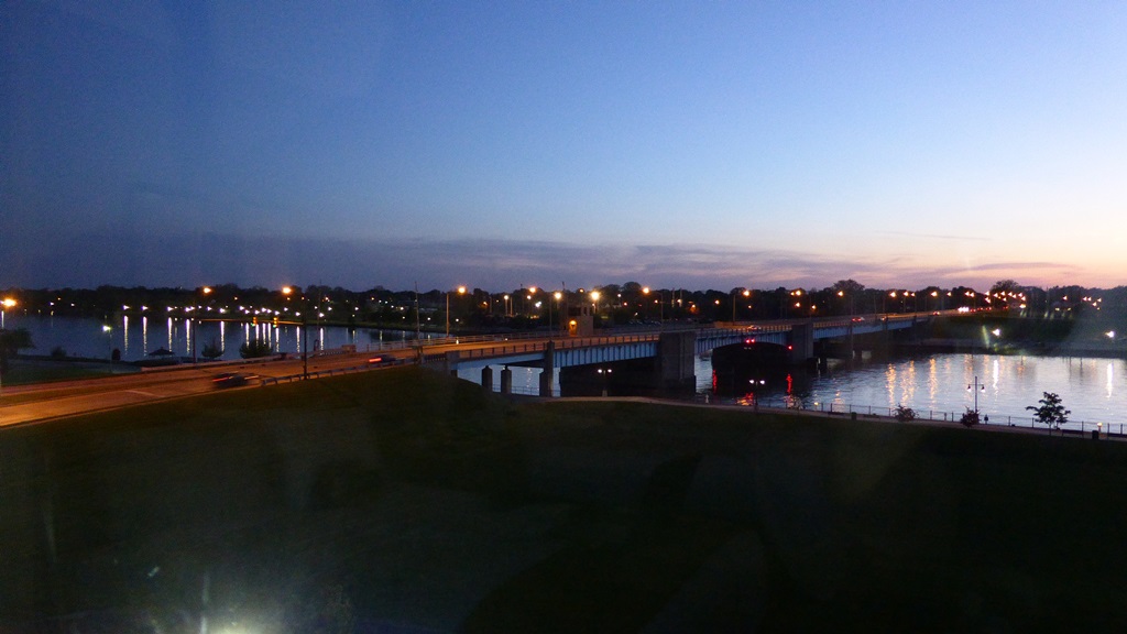 Aussicht aus dem Doubletree Hotel Aussicht aus dem Doubletree Hotel