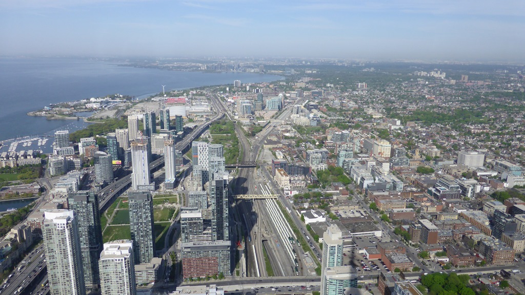 Aussicht vom CN Tower Aussicht vom CN Tower