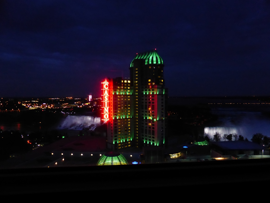 Niagara Falls at night Niagara Falls at night