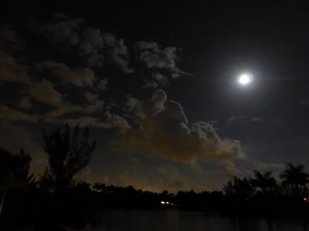 Vollmond über Florida Vollmond über Florida