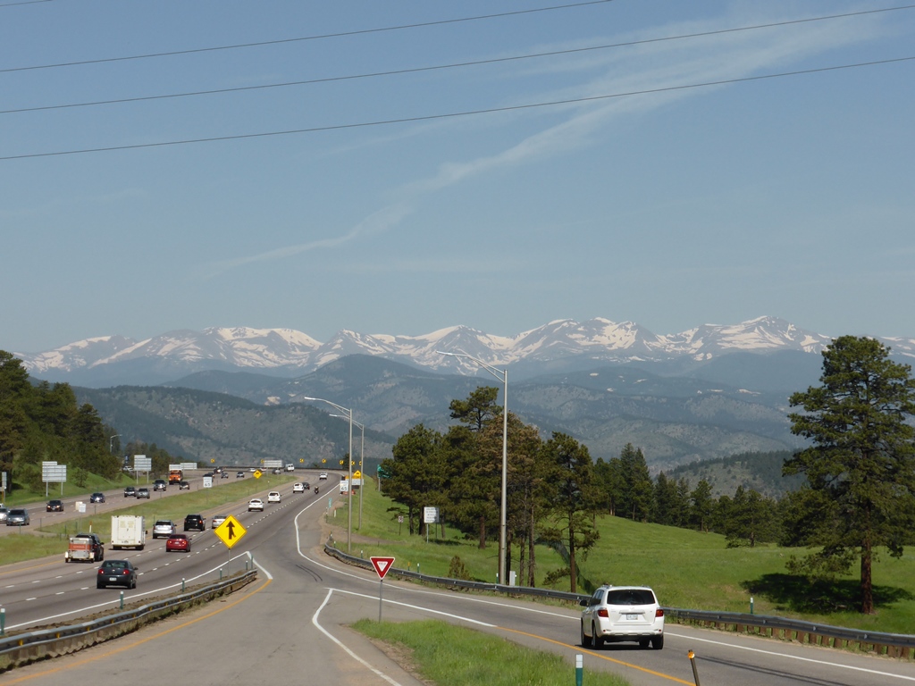 Panorama der Rockies